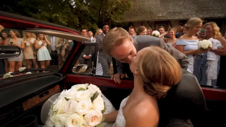 Maddie & Billy | EPIC – Wedding Petal Toss | The Woods Chapel