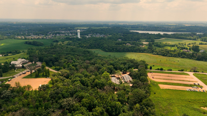 Woodland Glasshaus at Bavaria Downs